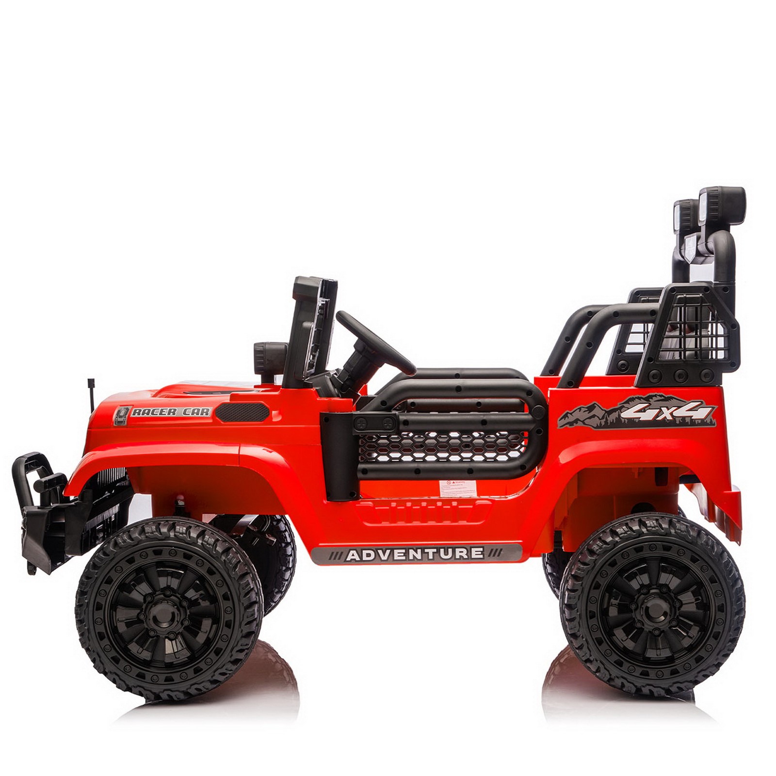 24V 2-Seater Off-Road Ride On Jeep Car Toy Parent Control LED Music Dual Motors