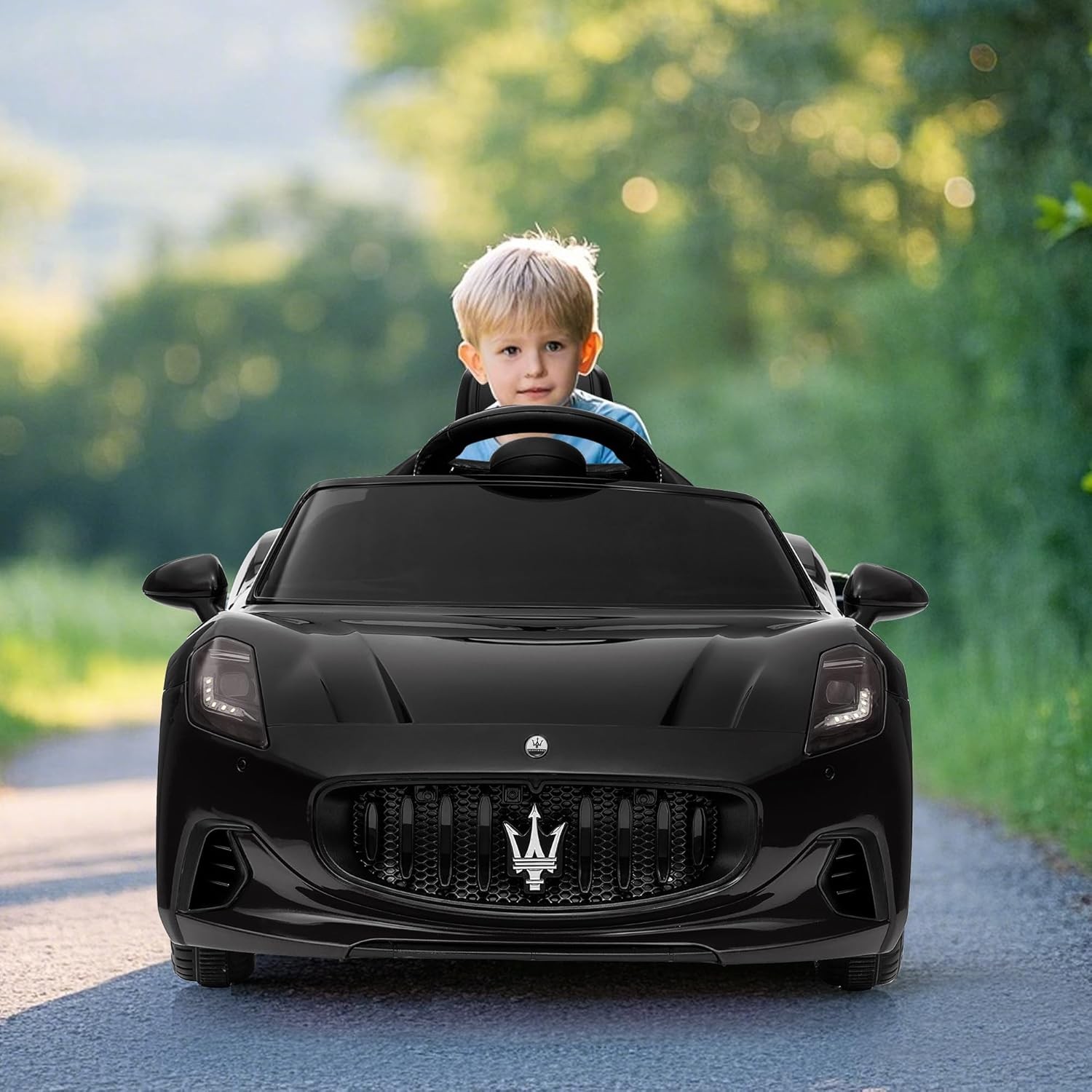 12V Licensed Maserati Ride-On Vehicle for Kids, Remote Control, High/Low Speed
