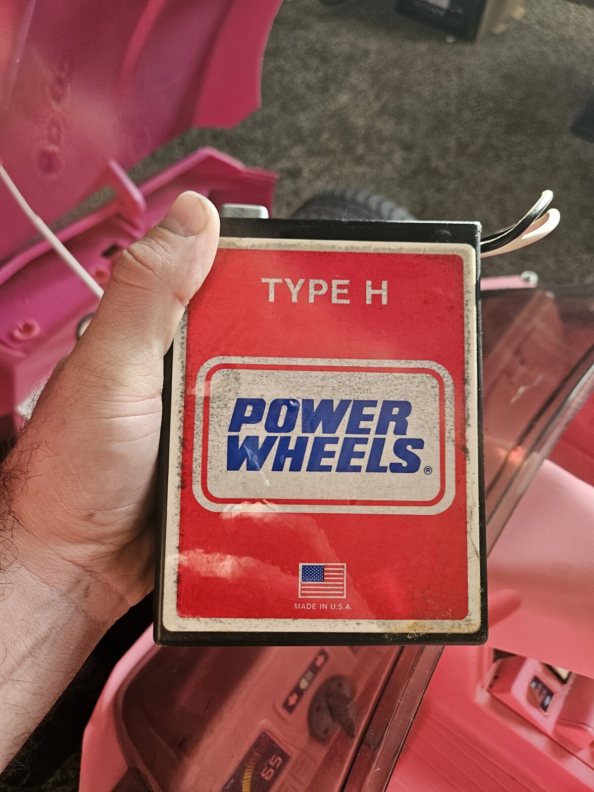 Barbie Corvette 1990 Vintage Power Wheels