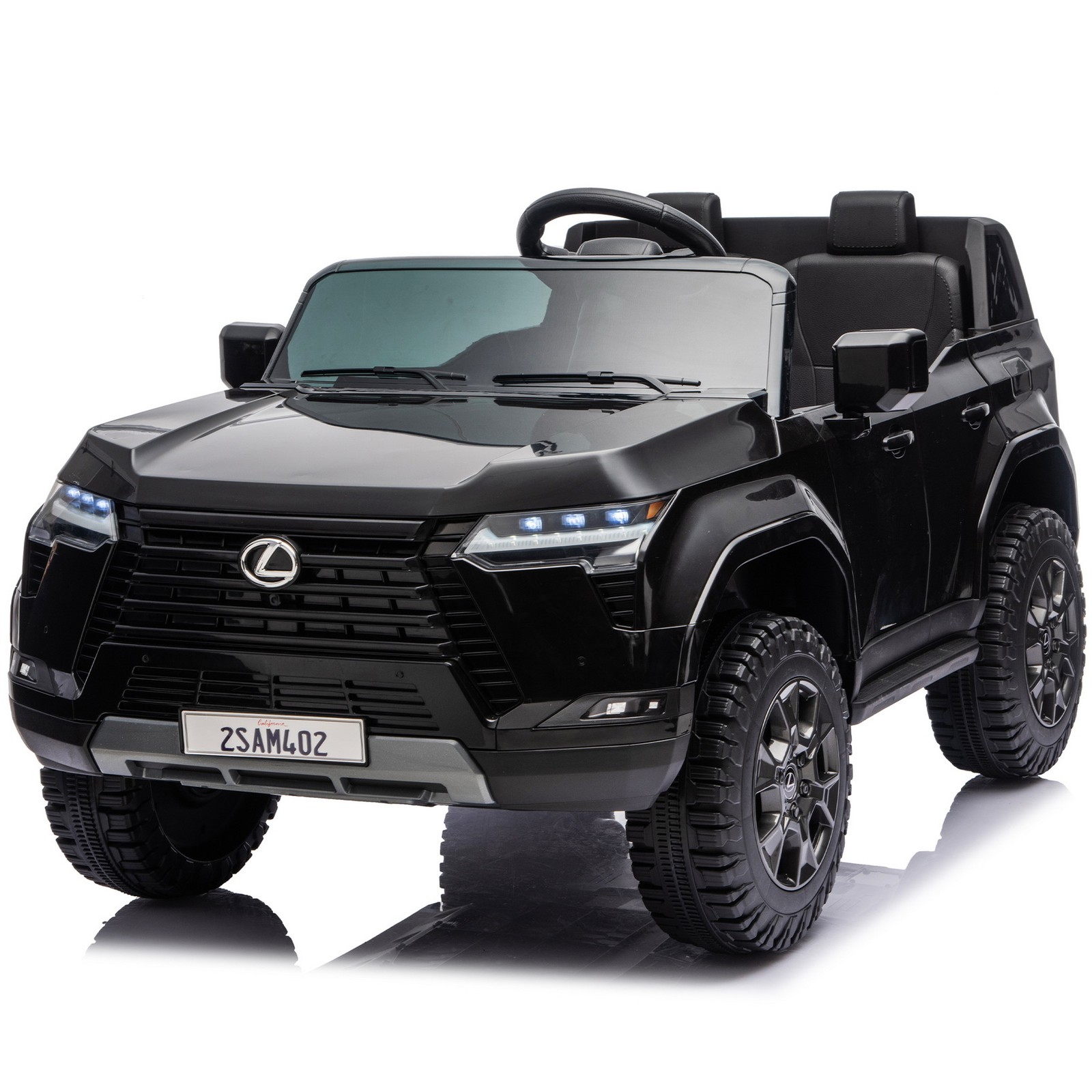 Licensed Lexus GX550 24V 7Ah 2-Seater Kids Ride On SUV Car Music Parent Control