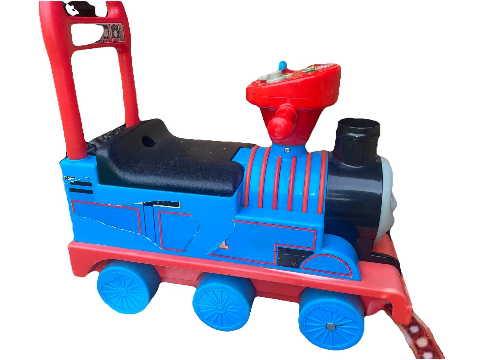 Kiddieland Thomas The Train Tank Engine Ride On Push Toy 2010 Sounds And Storage