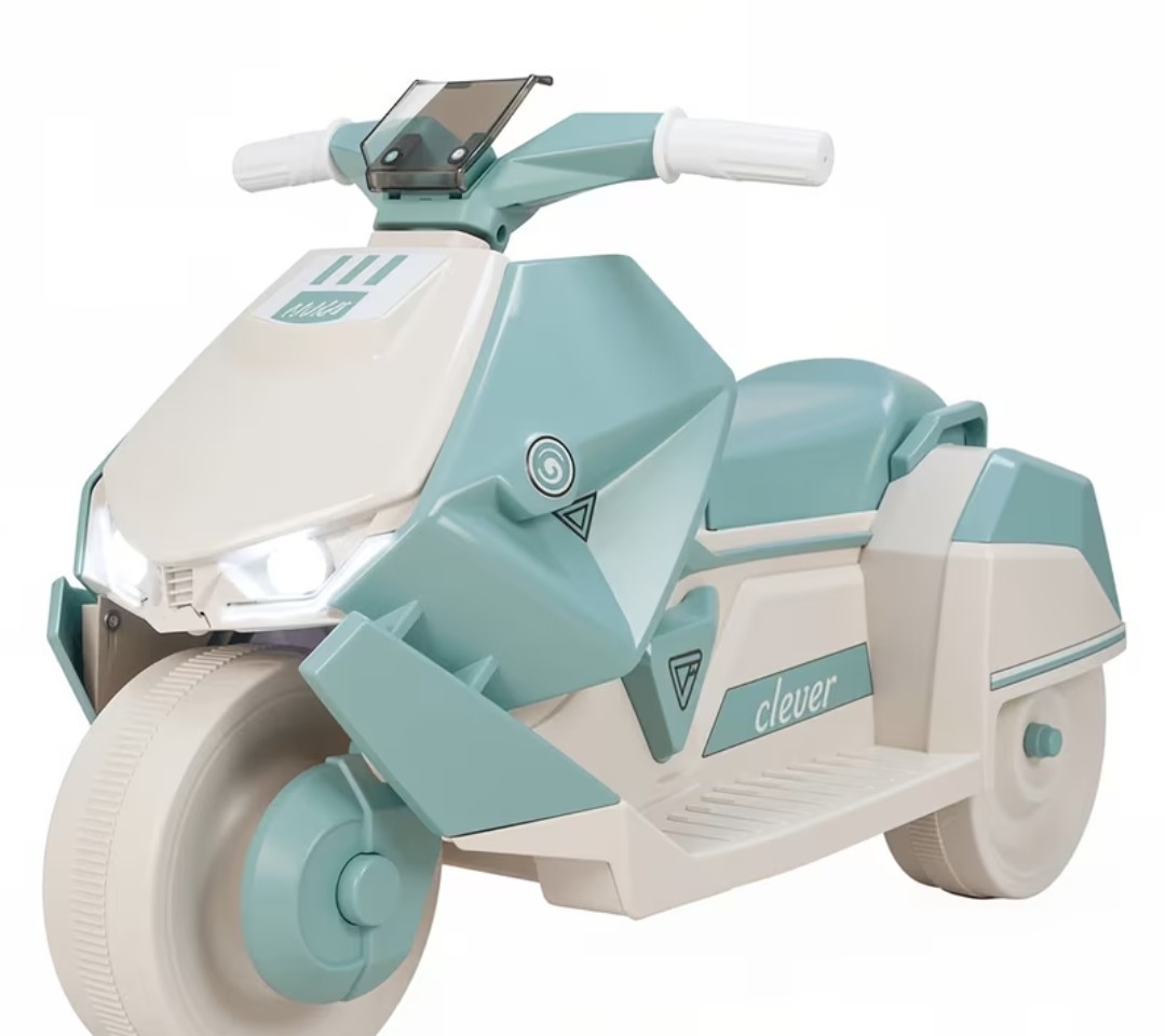 Kids Battery Powered Ride-On Motorcycle Scooter Ages 3-7