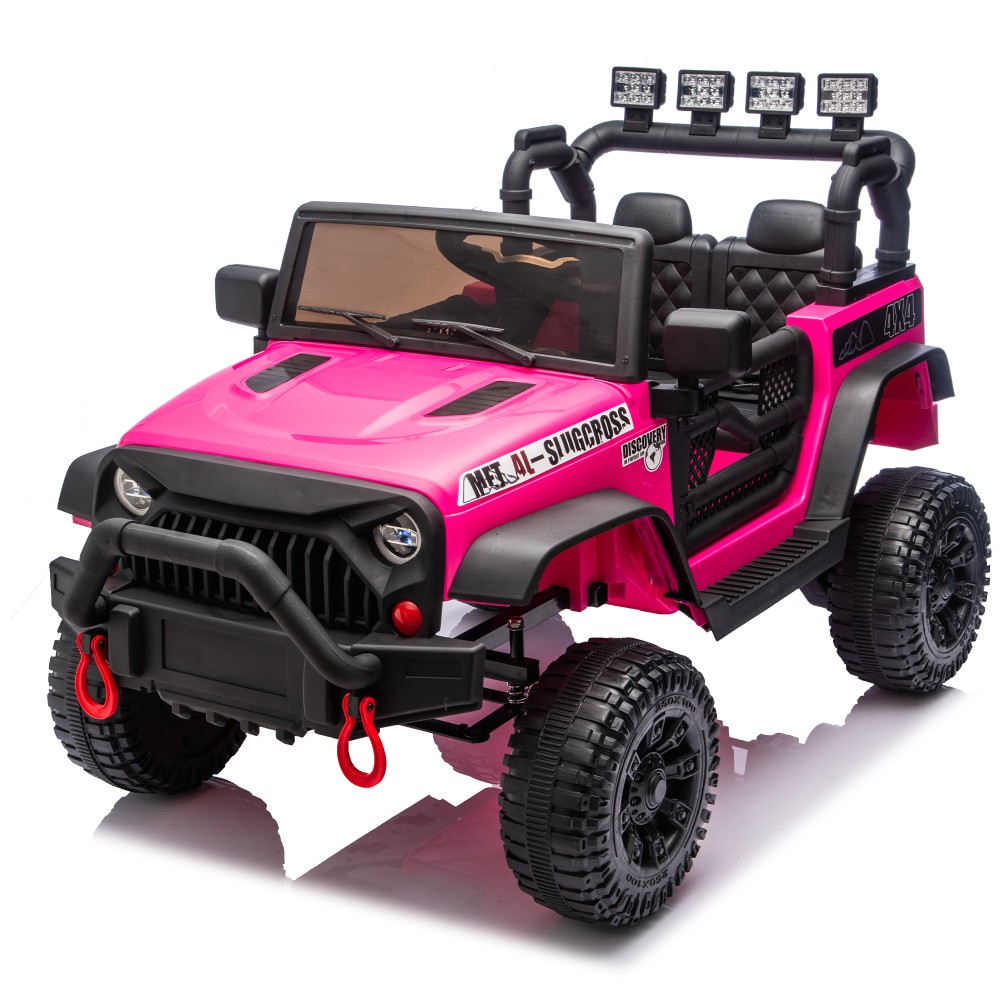 24V Kids Ride On Car W/Parents Remote Control,400W Motor,Four Wheel Suspension