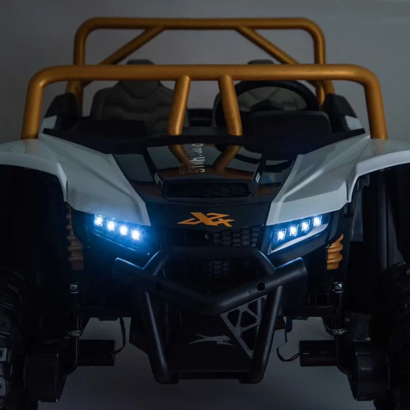 24V 4WD 2 SEAT KIDS RIDE-ON UTV CAR 580W 4 POWERFUL MOTORS,EVA TIRES,LED+ R/C