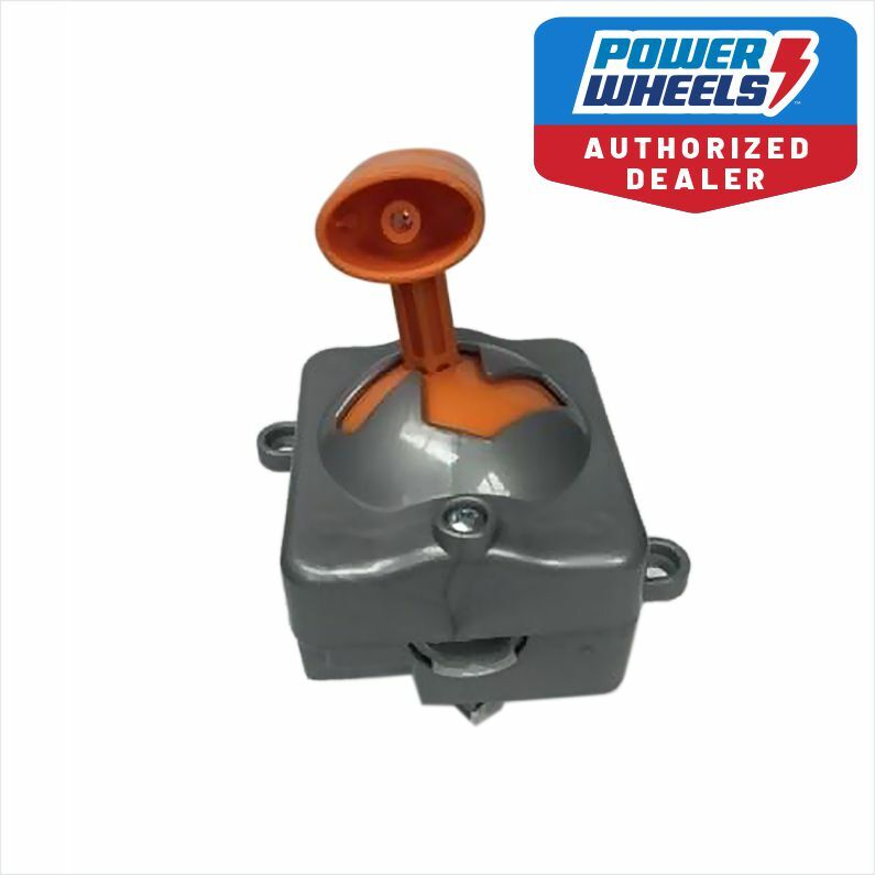 Power Wheels K7112 Jeep Hurricane Orange & Silver Shifter Assembly Genuine sq dp