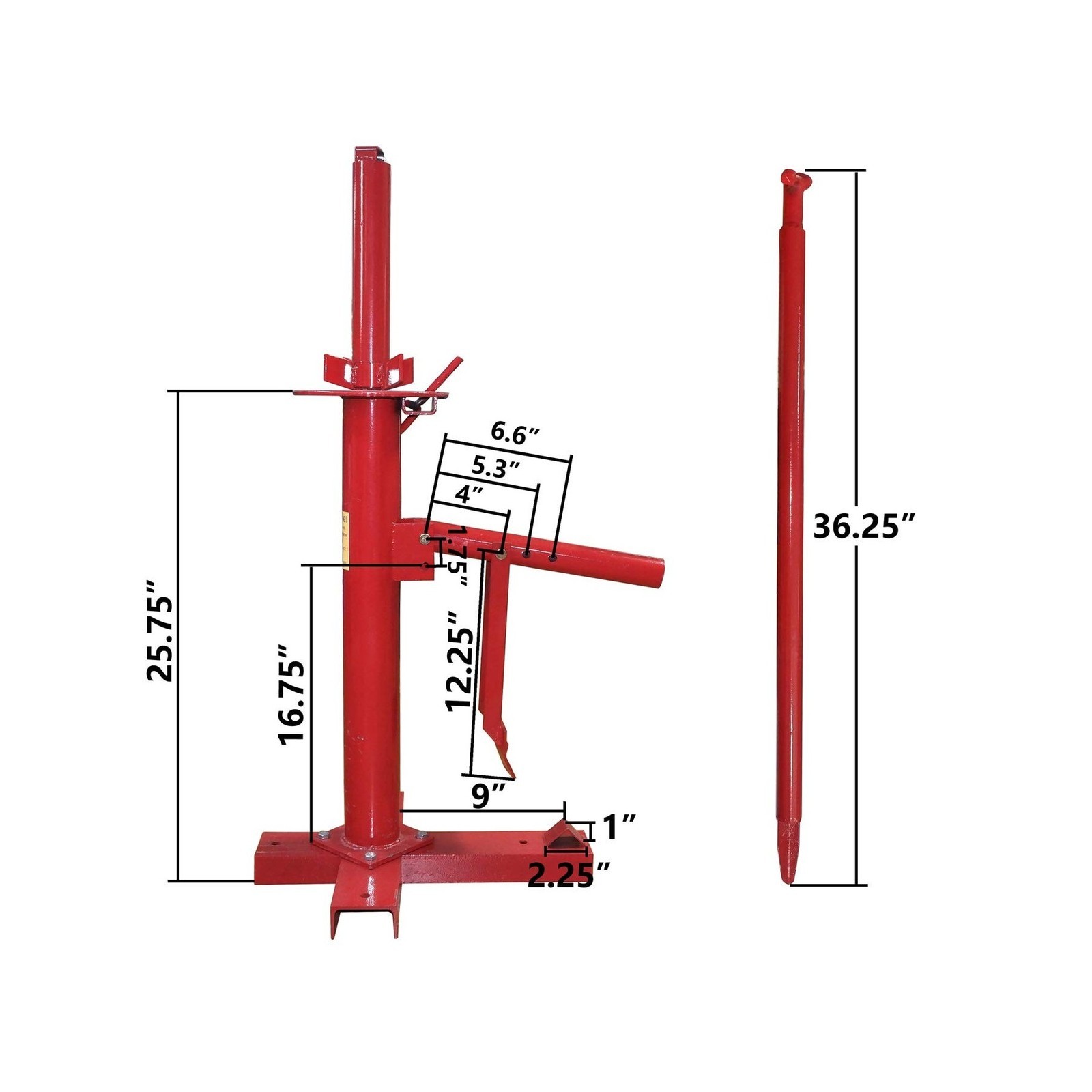 Portable Tire Changer – Manual Bead Breaker, Car/Truck/Motorcycle