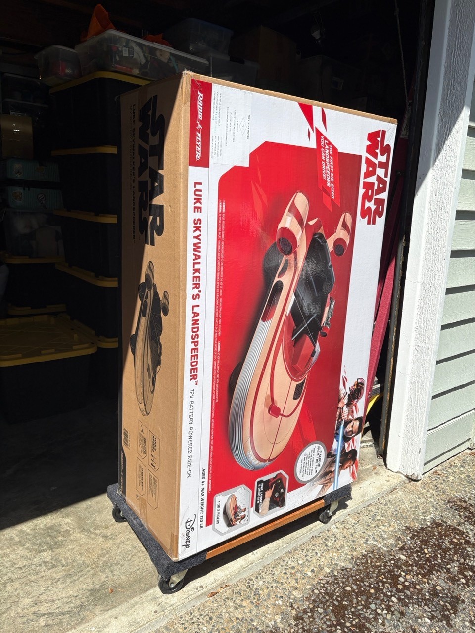 Star Wars Radio Flyer Luke Skywalker’s Landspeeder 2017 New In Box