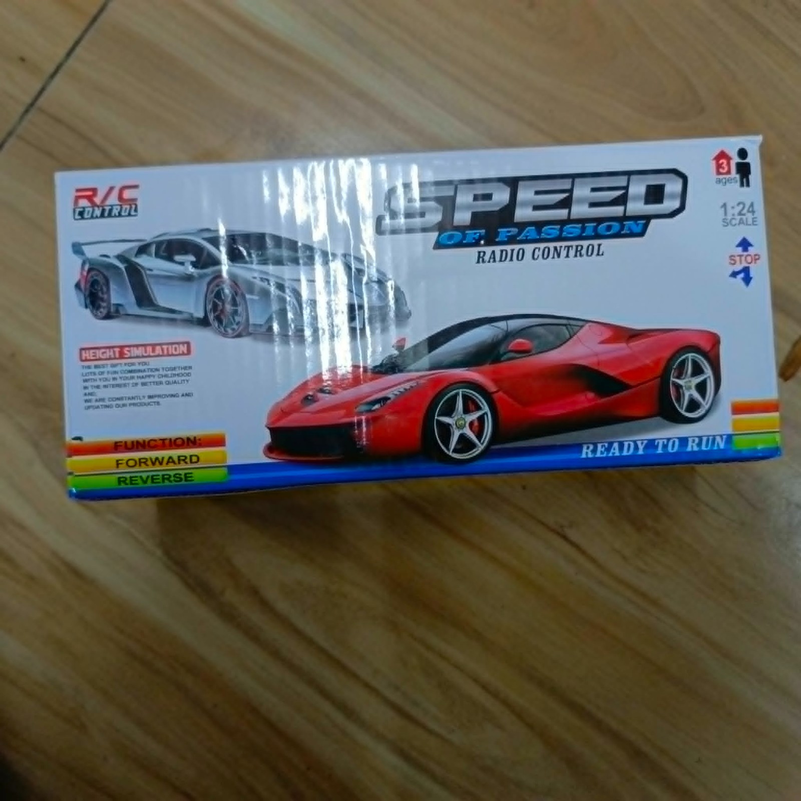 Classic Wireless Racing Car – Unique Retro Design (New)