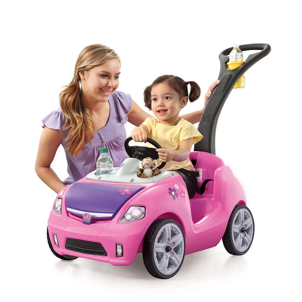 Coche Correpasillos Carrito Para Niños De 1-4 Año Montar azul Para Niños Y Niñas