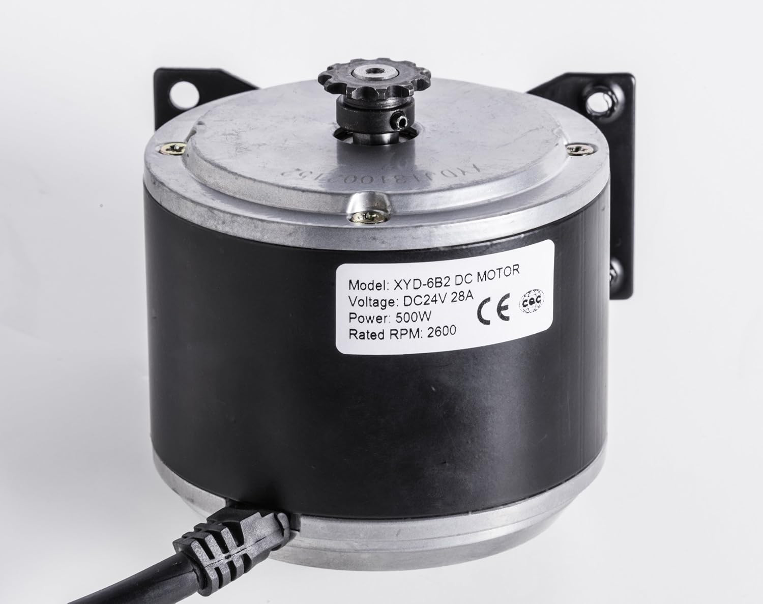 500 Watt 24 Volt Currie XYD-6B2 Electric Motor for Razor Crazy Cart Upgrade, Ezi