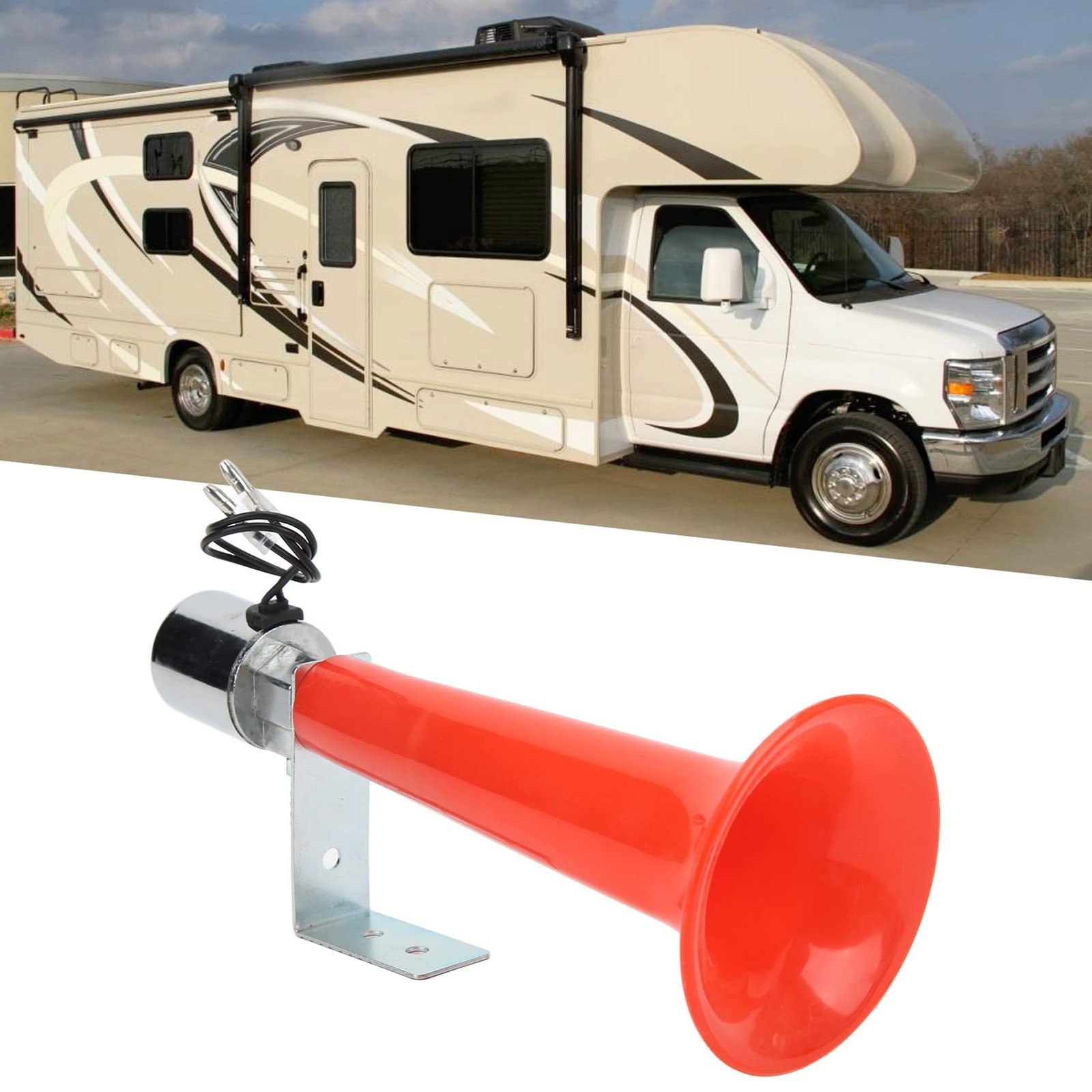 arturkish whistle horn 12v24v air horns for trucks180DB Red Air Horn Universa…