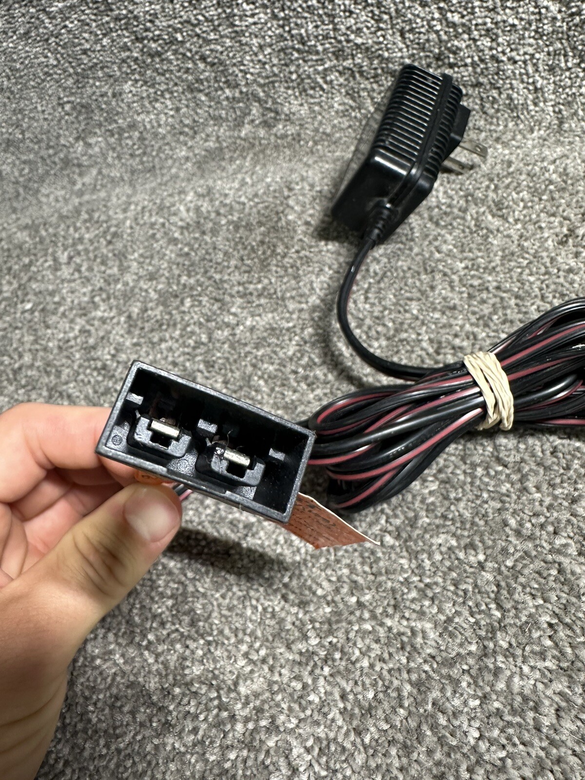 Authentic F-P POWER WHEELS 6V Ride On Car Class 2 Battery Charger (00801-1781)