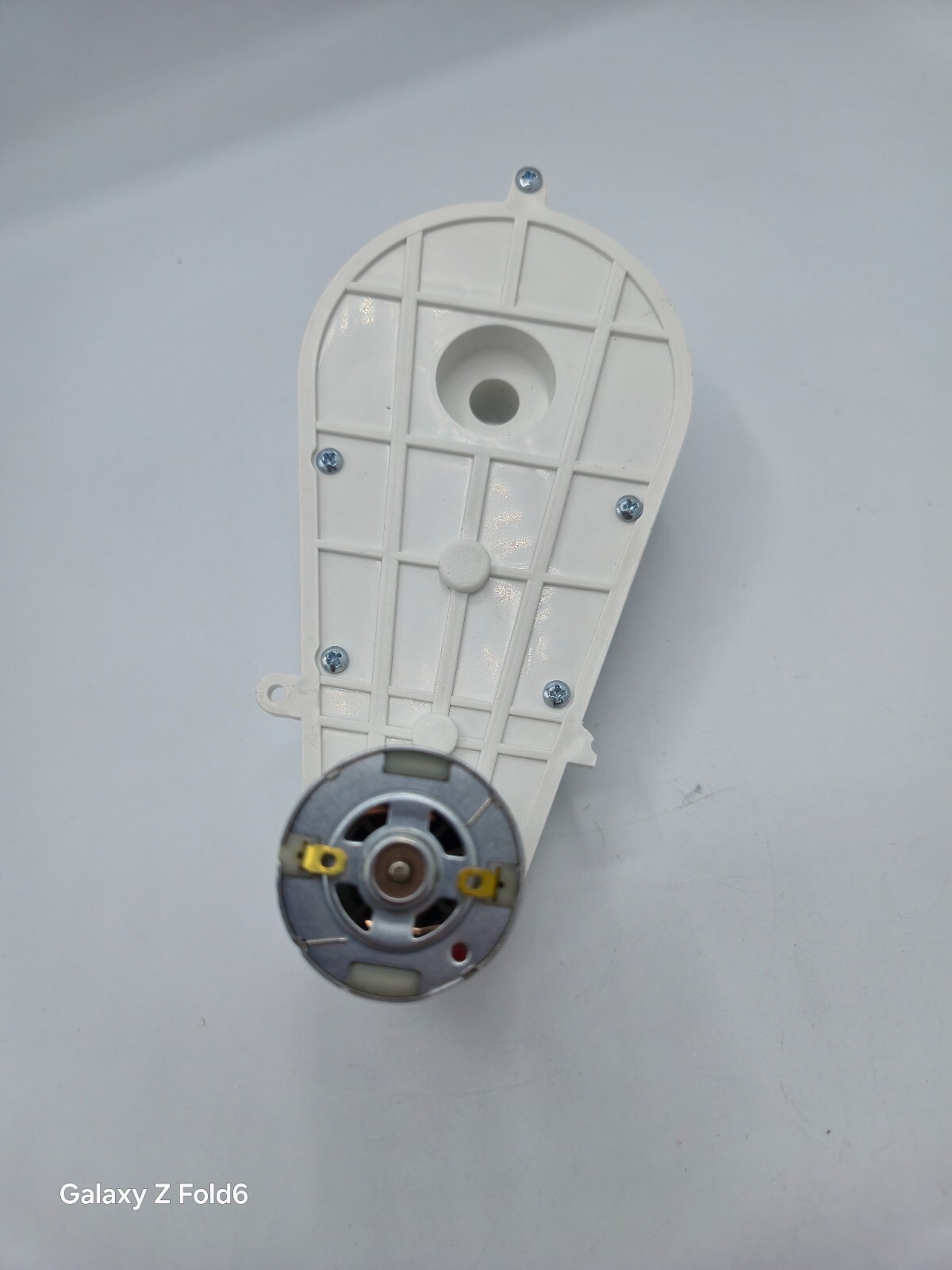White Silver Ride On Electric Car Bike Toys High Speed Rear Motor Gear Box