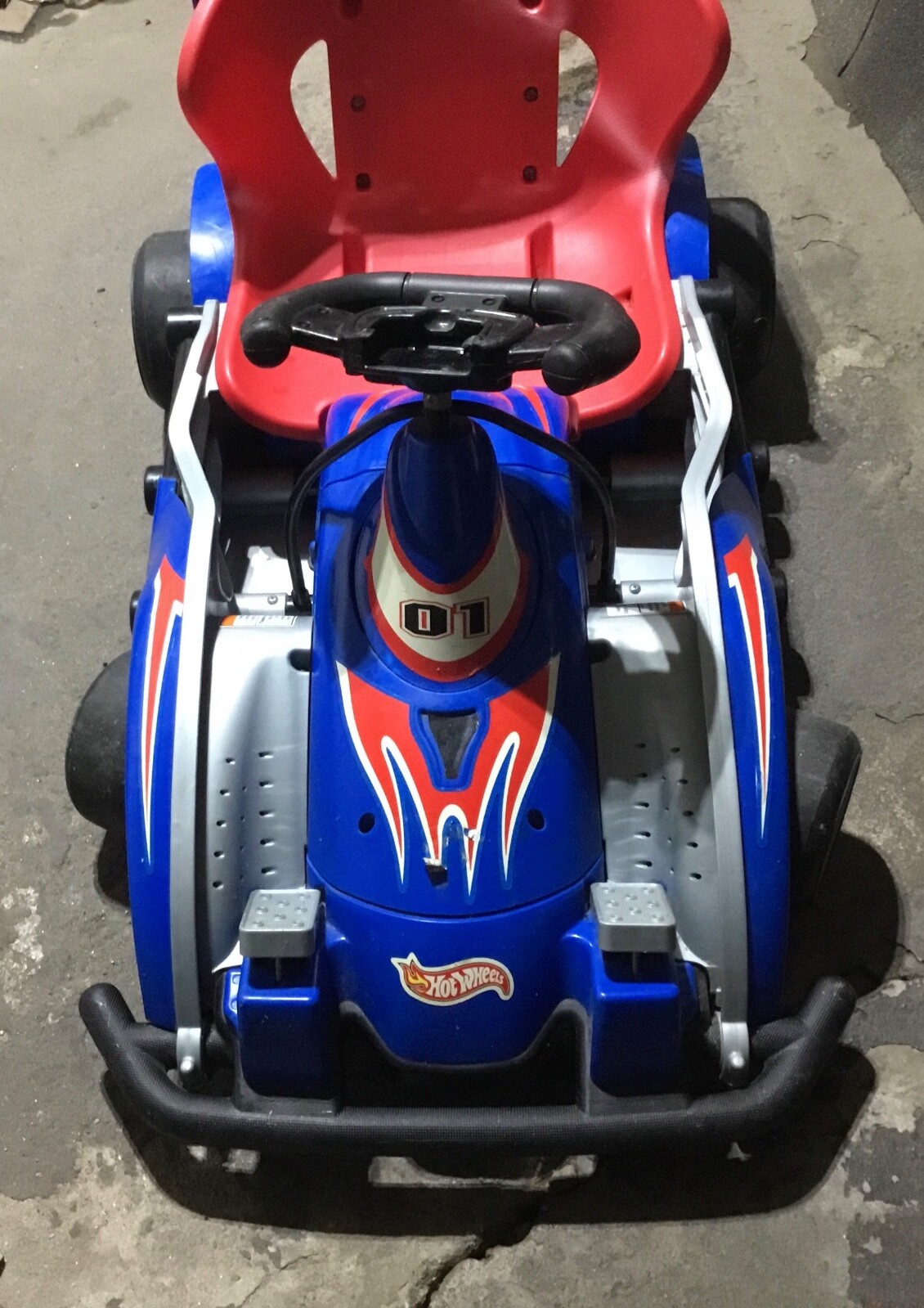 Rare / Vintage Hot Wheels Rally Kart 12v