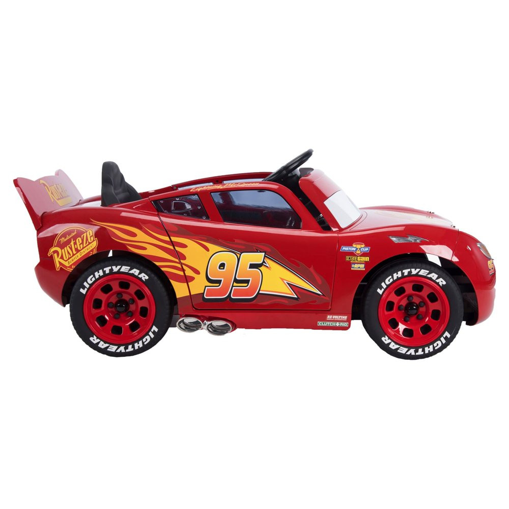 New Huffy Disney Pixar Cars 3 Lightning Mcqueen 6V Battery-Powered Ride On