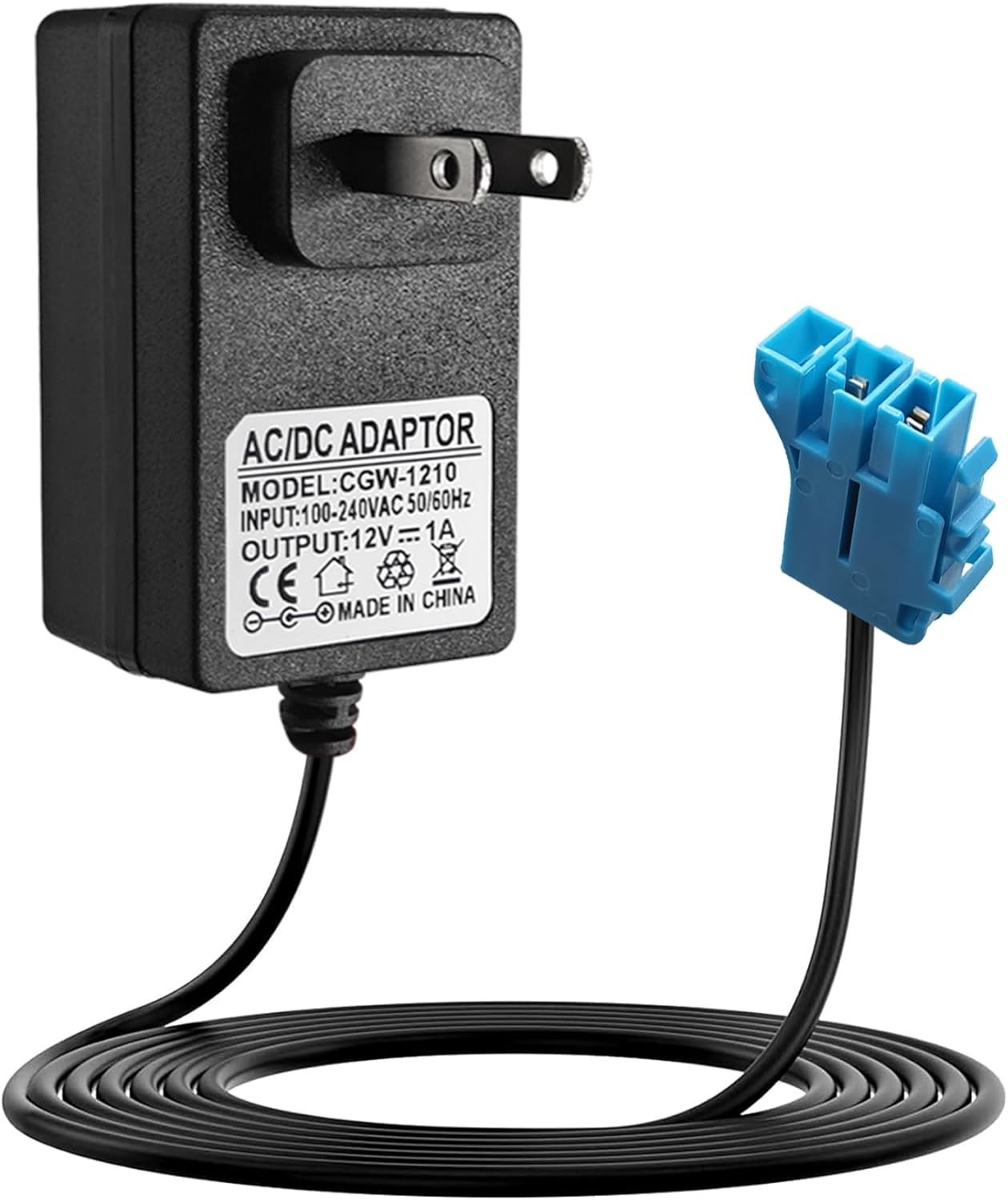 12V Battery Charger for Peg Perego, Ground Force Tractor John Deere Gator XUV ..
