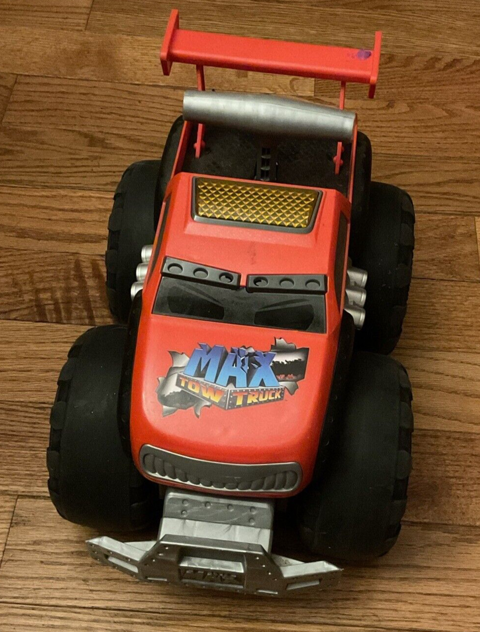 MAX Tow Truck 200lbs Red Electronic Talking Jakks Pacific 2014 TOW DOESN’T WORK