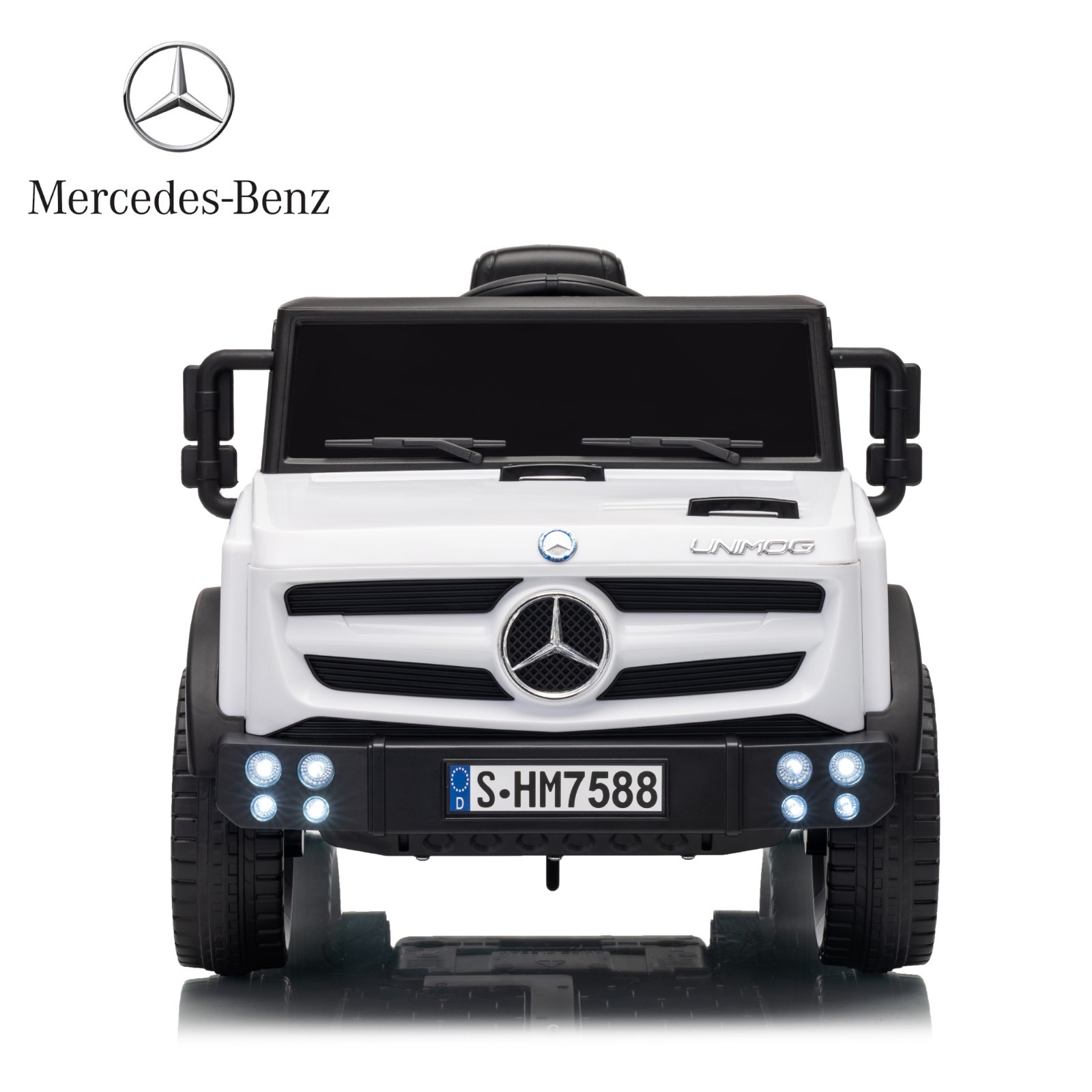 Mercedes Licensed 12V Ride on Toy Electric Car Age for 1-4 w/ Parent Remote MP3