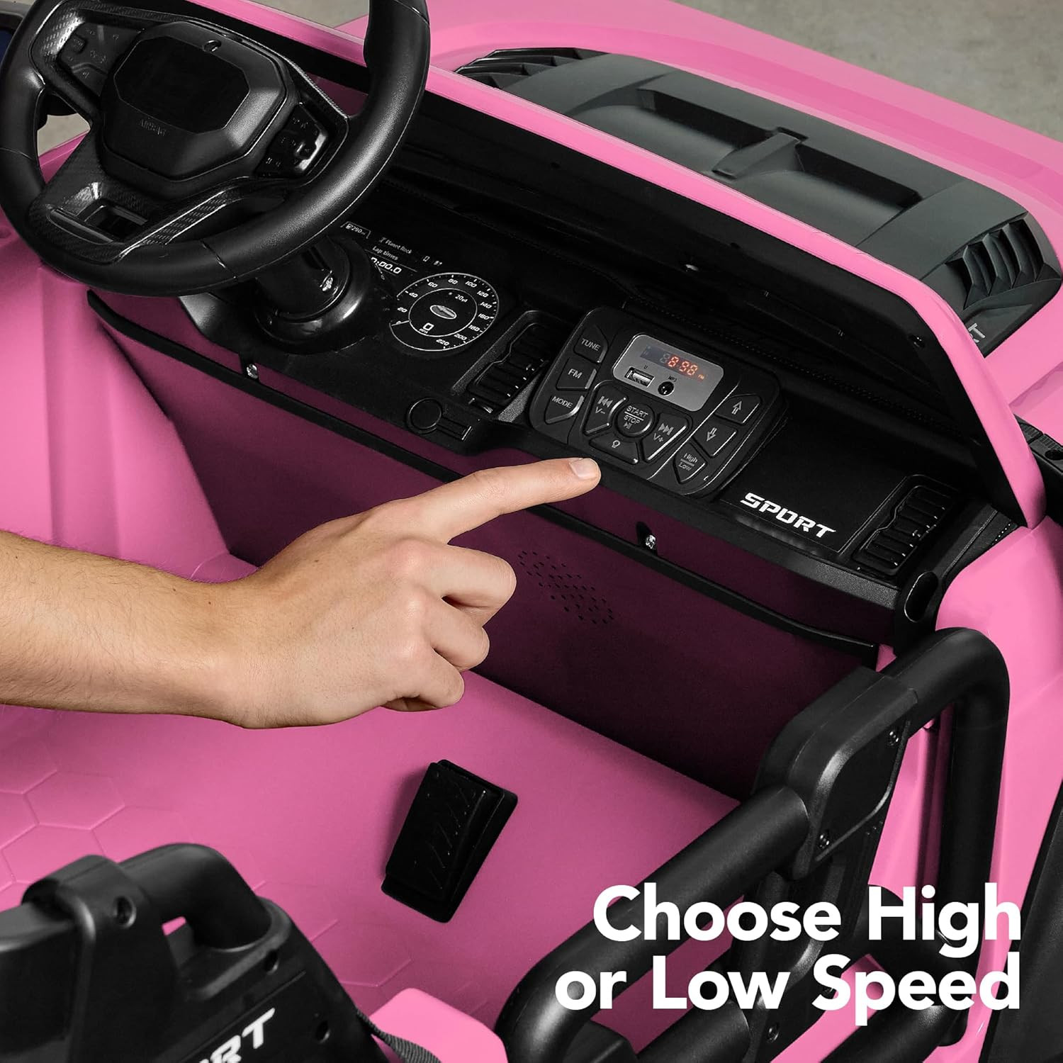 Best Choice Products Kids 24V 2-Seater Electric Ride on Car Truck W/ 132Lb Weigh