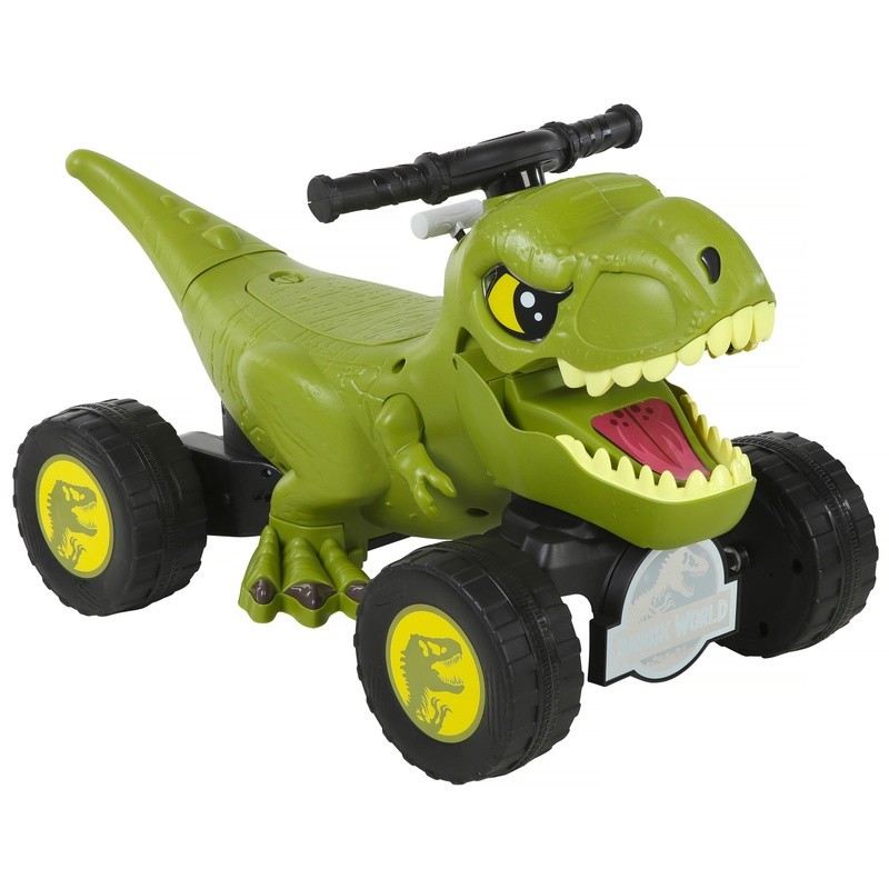 6V T-Rex Ride On Toy Battery Powered Dino Buggy Interactive Features 2MPH Kids