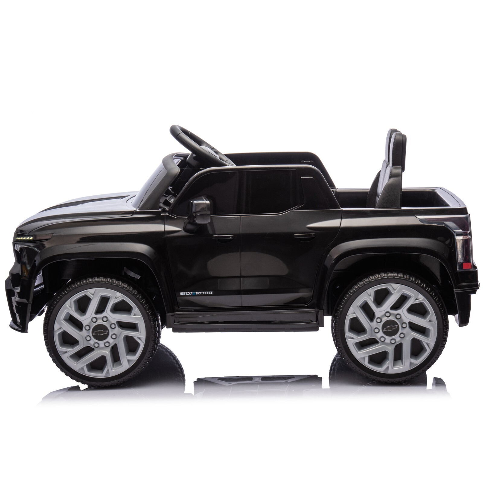 Licensed Chevrolet Silverado Kids Ride on Truck with Remote Electric Car Toy