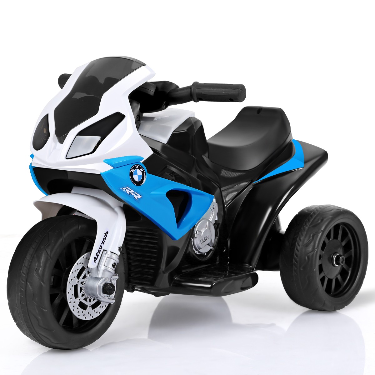 Kids Ride On Motorcycle BMW Licensed 6V Electric 3 Wheels Bicycle w/ Music&Light