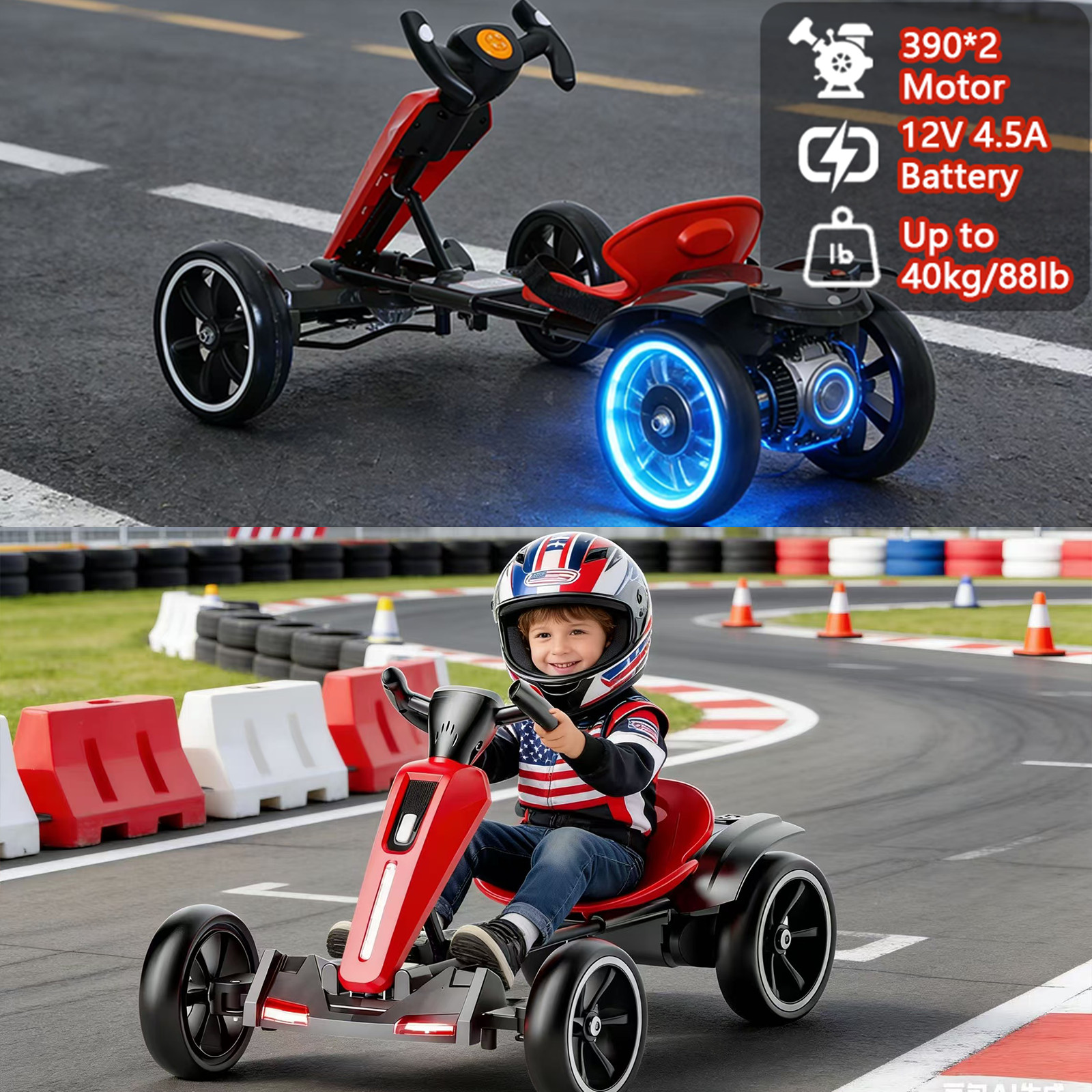 12V Kids Ride on Motorcycle Electric Ride on Motorbike Battery Powered Dirt Bike
