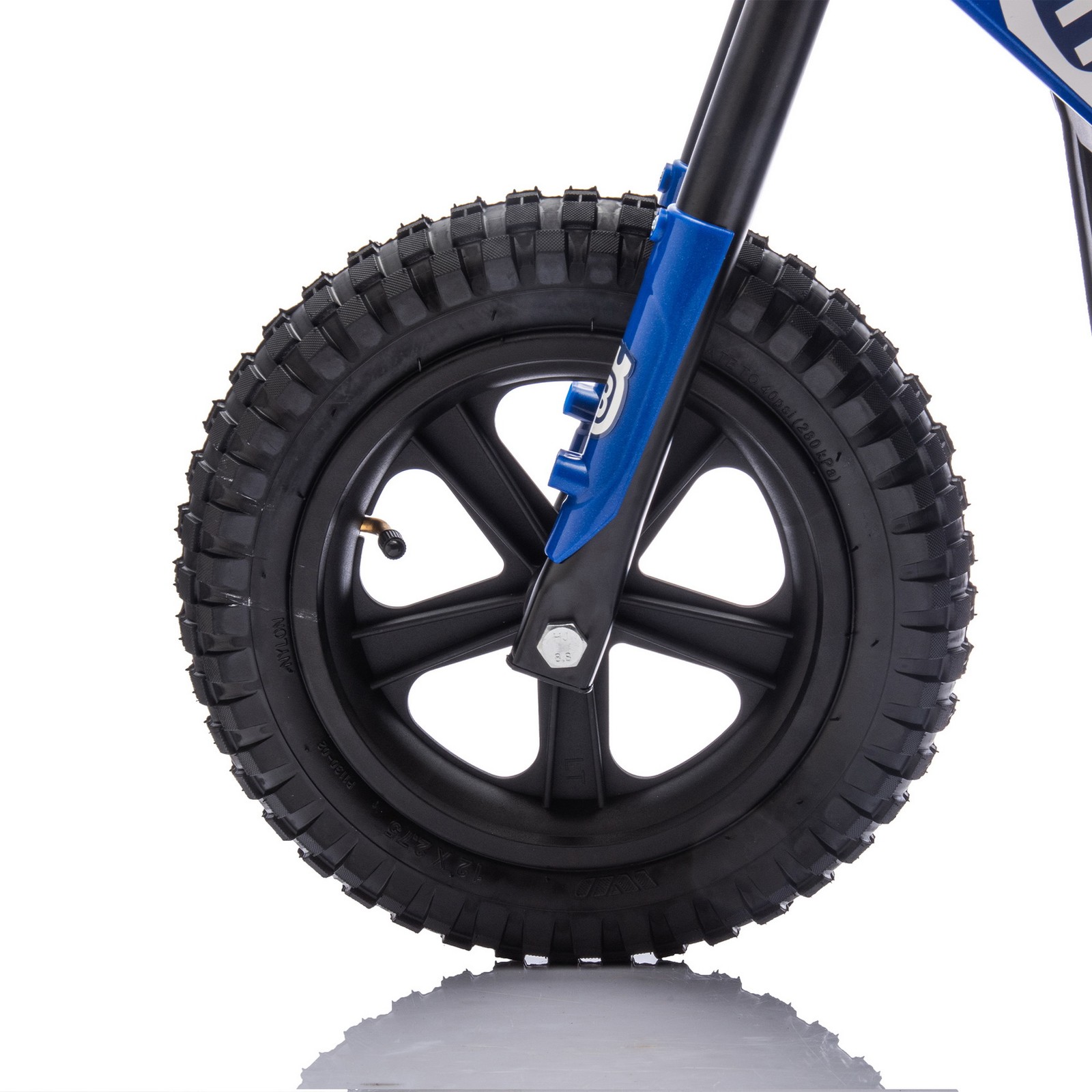 24V Kids Motocross Electric Motorcycle 200W Hub Motor Ride-On Bike LED Music Toy