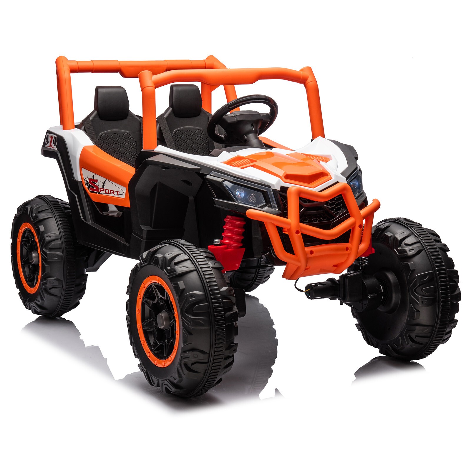 Ride On UTV Cars 2 Seater,24V 4WD Off-Road Electric Vehicles With Remote Control