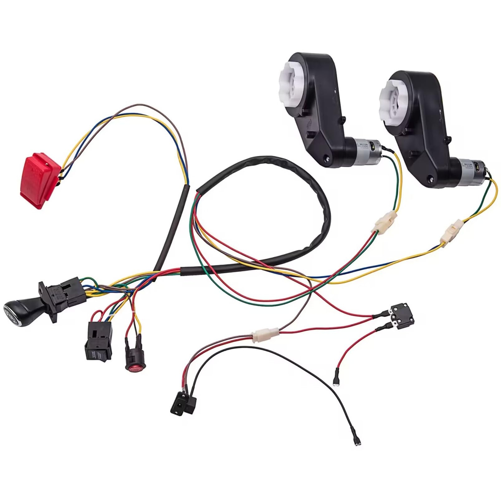 Children Electric Car DIY Accessories Wires and GearboxSelf-Made Toy Car of P…