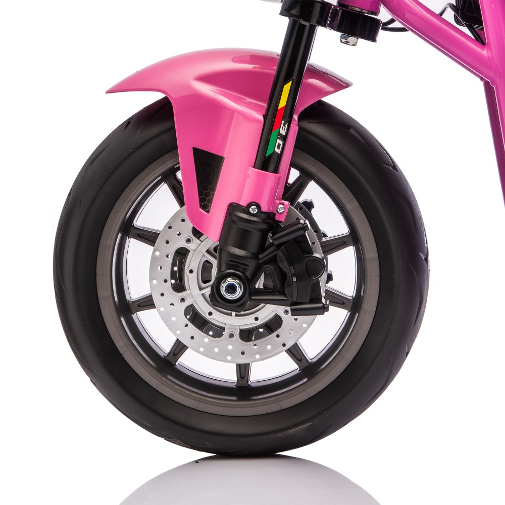 24V 300W Kids Ride On XL Electric Toy Muscle Motorcycle Hub Motor 14in EVA Wheel