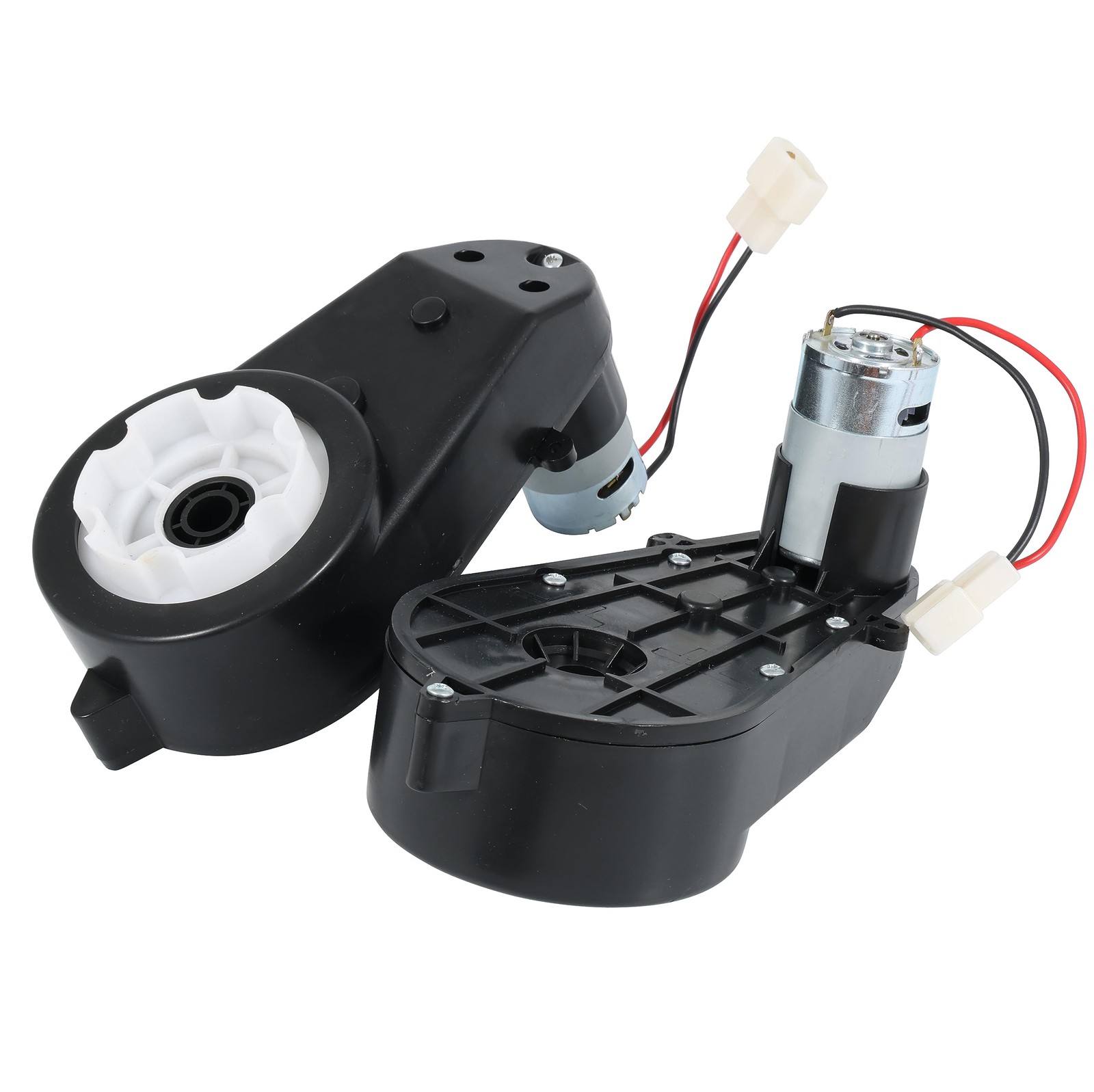 2 Pcs Kids Ride on Car Gearbox 550 12V Motor 30000RPM, Motorcycles High Speed…