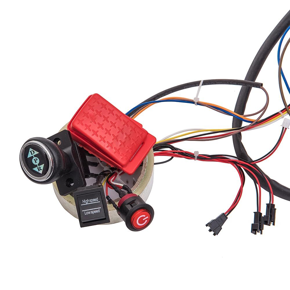 12 Volt Children Electric Car DIY Modified Wires and Switch Kit,with 2.4G Blu…