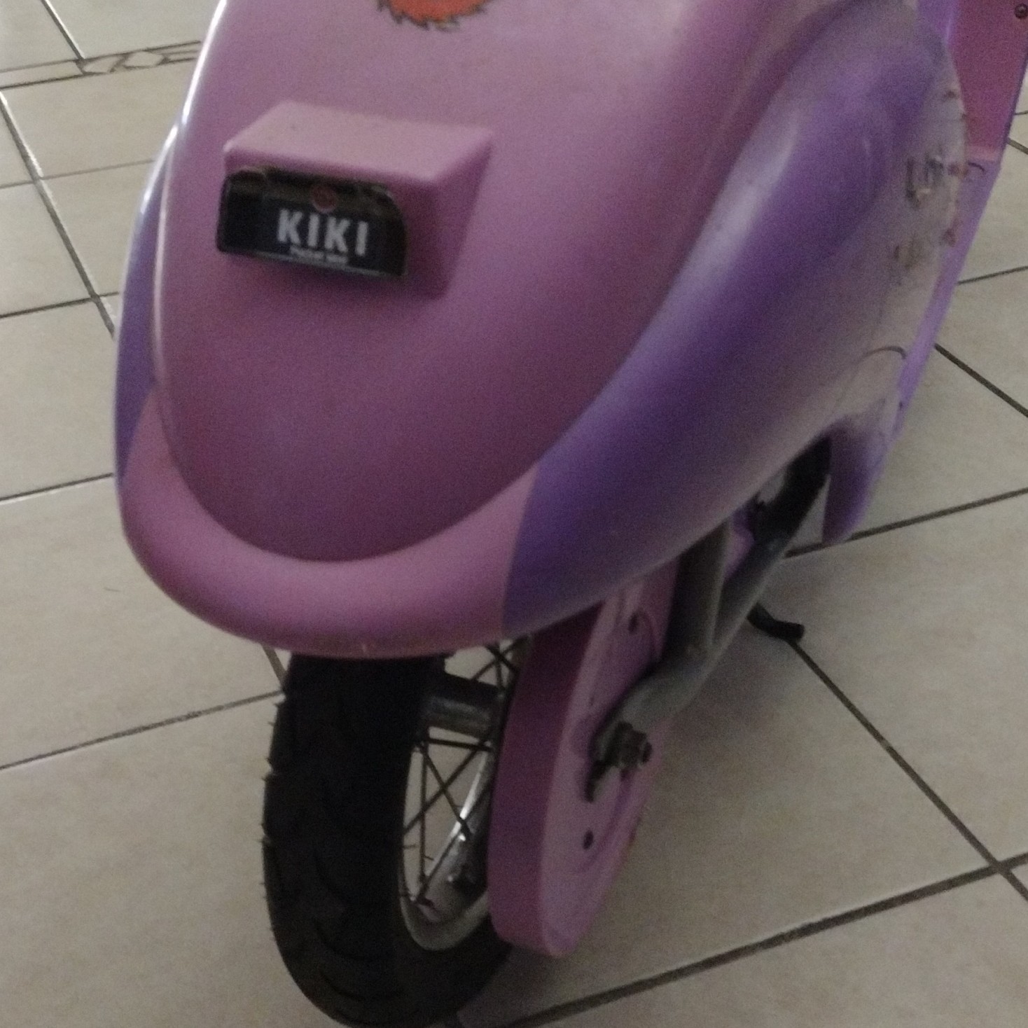 Razor Purple Battery Operated Ride-On Scooter 8-11 Years Flower Design