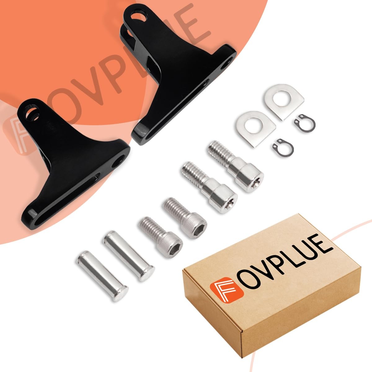 Motorcycle Parts,Passenger Mini Footboard Mount Kit for Harley Touring models…