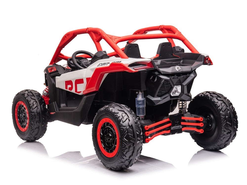 24V 4WD Can-Am Maverick Custom Edition Kids Ride-On UTV Car 2 Seat+ RC/Spare BTY