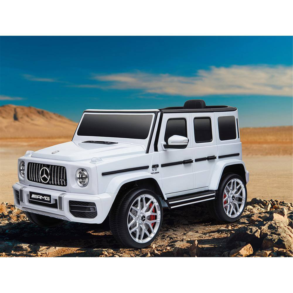 Mercedes-Benz G63 Kids Ride on Toy Car, Kids Electric Car with Remote Control 12