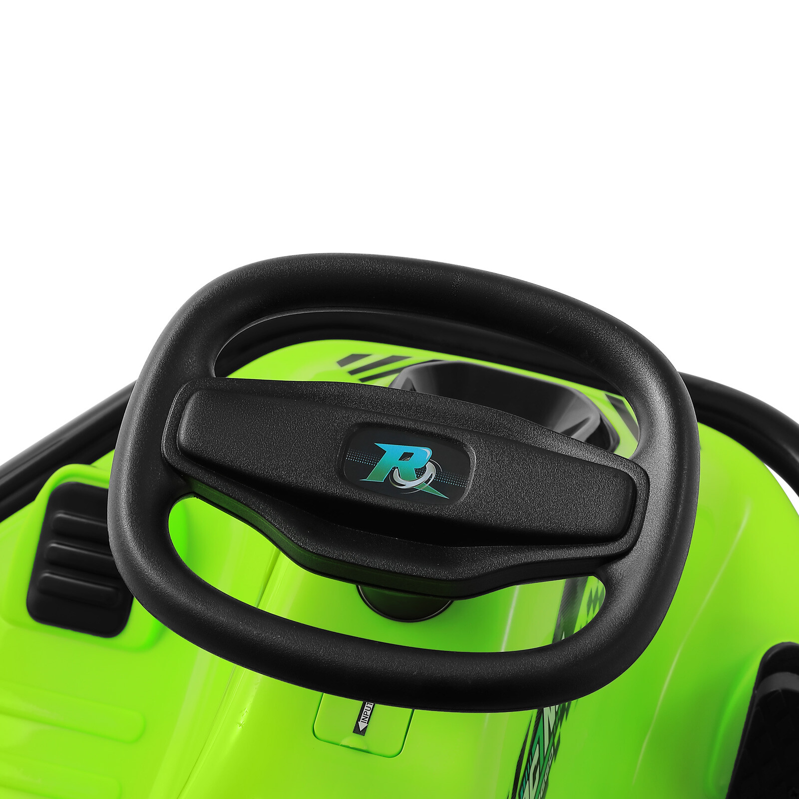 360° 24V Kids Electric Drifting Go Kart Ride On Cart with Bluetooth (Green)