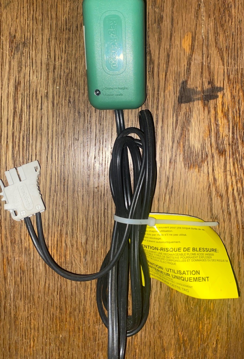 Genuine OEM Peg-Perego 6-Volt Battery Charger, Model 25200019