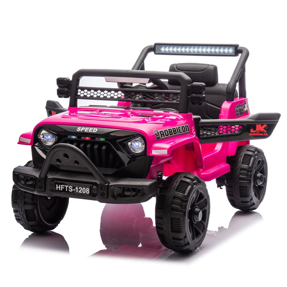 2 Seater Kids Electric Car 12V Ride on Toy Wheel Truck with Remote Control, LED