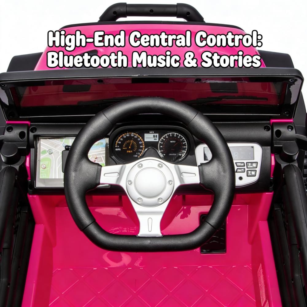 24V Kids Ride On Car Parent Remote 400W 4Wheel Susp Adj Speed USB