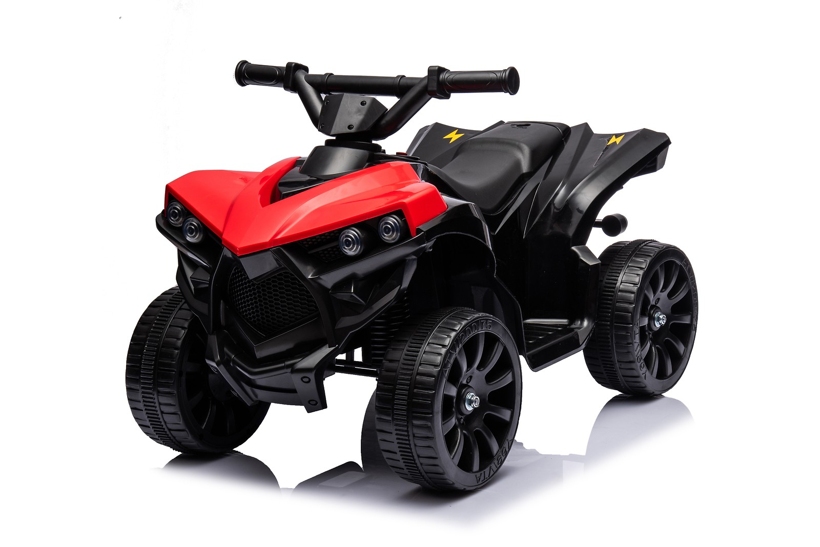6V ATV Kids Ride on Quad Car Toy with LED Lights for Kids Toddler 3+ Years Old