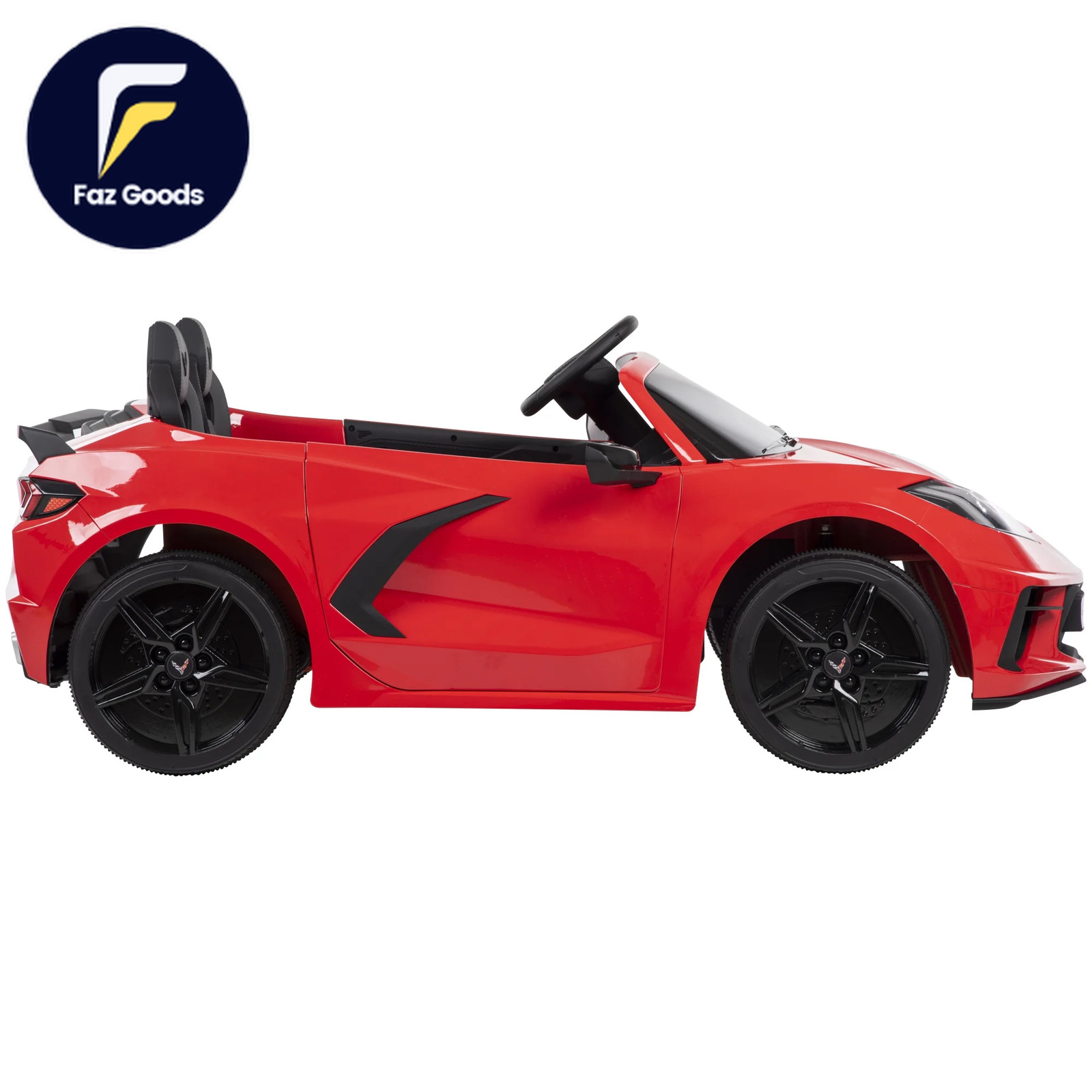 12V Corvette Stingray Battery Powered Ride-On Car Children Ages 3+ Sounds