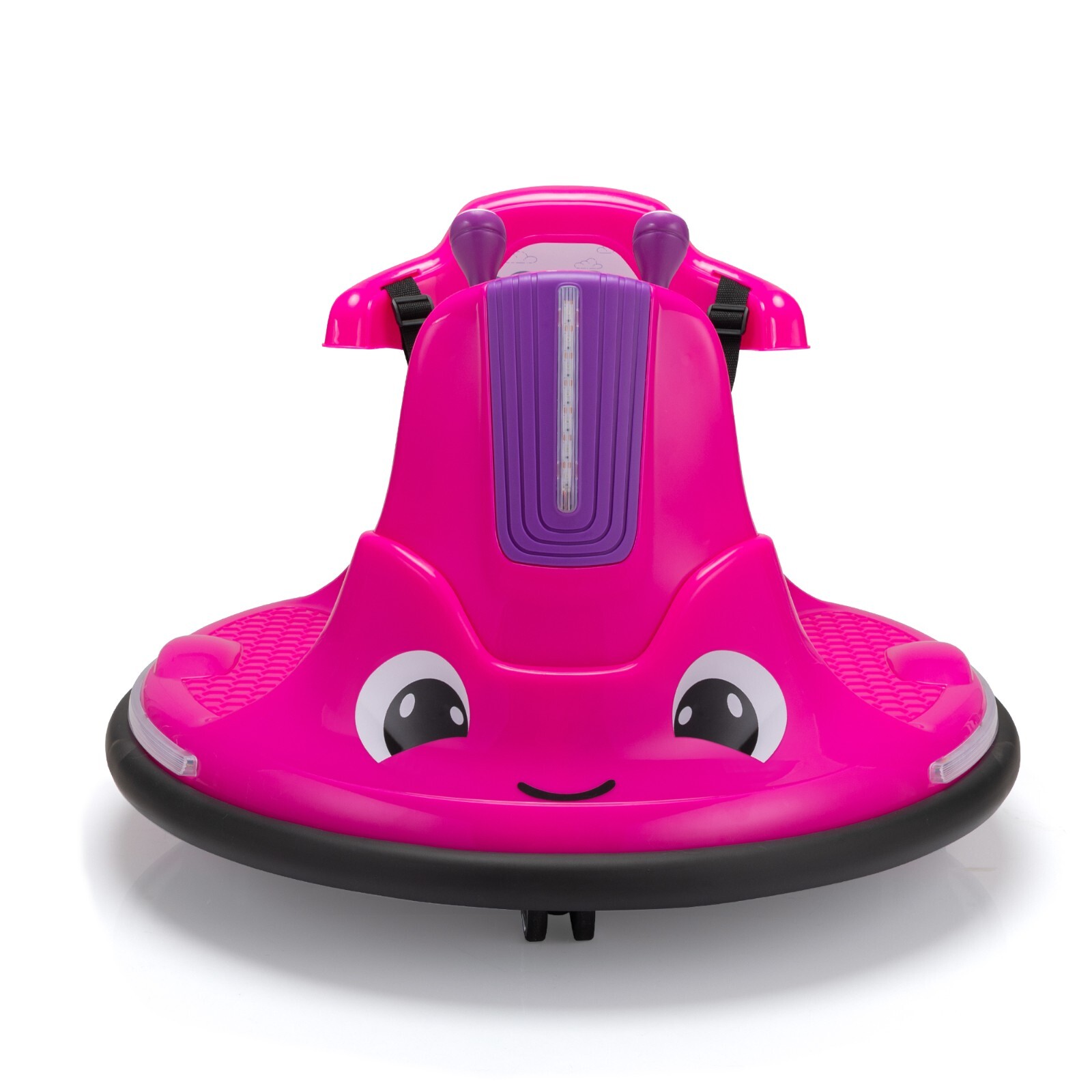 TOBBI Toddlers Bumper Car 12v Baby Electric Ride On Snail Shape Toy ,360° Degree