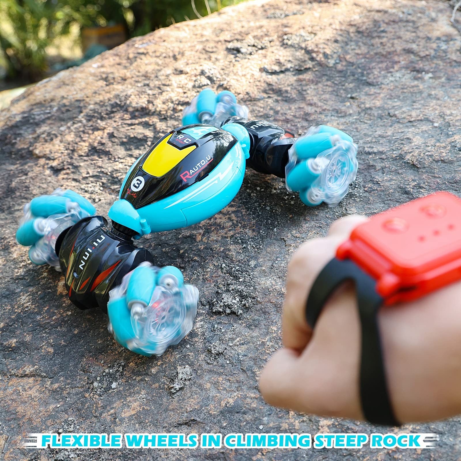 DDAI RC Cars Gesture Sensing Stunt Car – Best Gifts for Boys 6-12 Year Old 36…