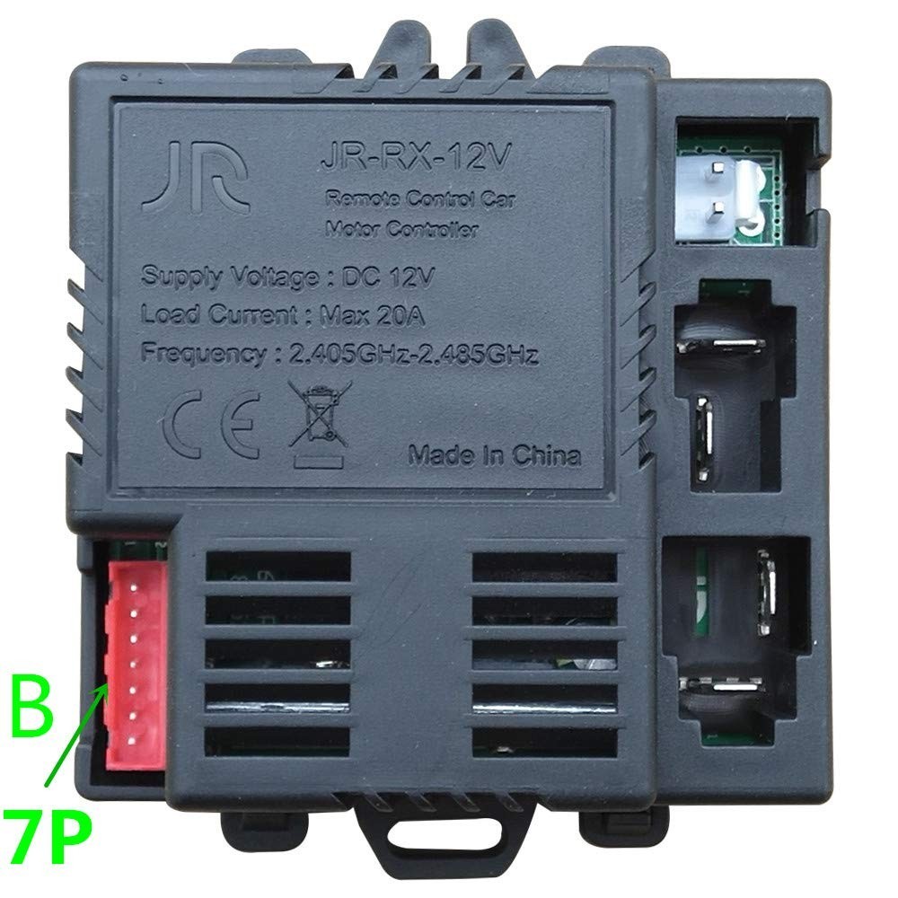 12V Bluetooth Remote Control Receiver for Kids Ride-On Cars, Replacement Parts