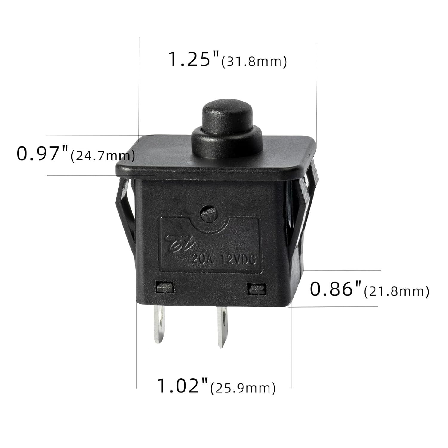 Durable Foot Pedal Switch Set for Kids’ Electric Cars – 6V & 12V Compatible