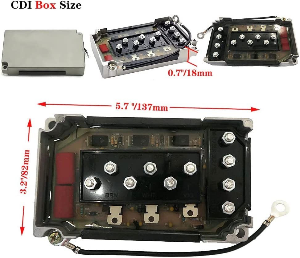 2x NEW Replacement Power Pack Switch Box 50/90/115/150/200 Outboard Motor 2 PCS