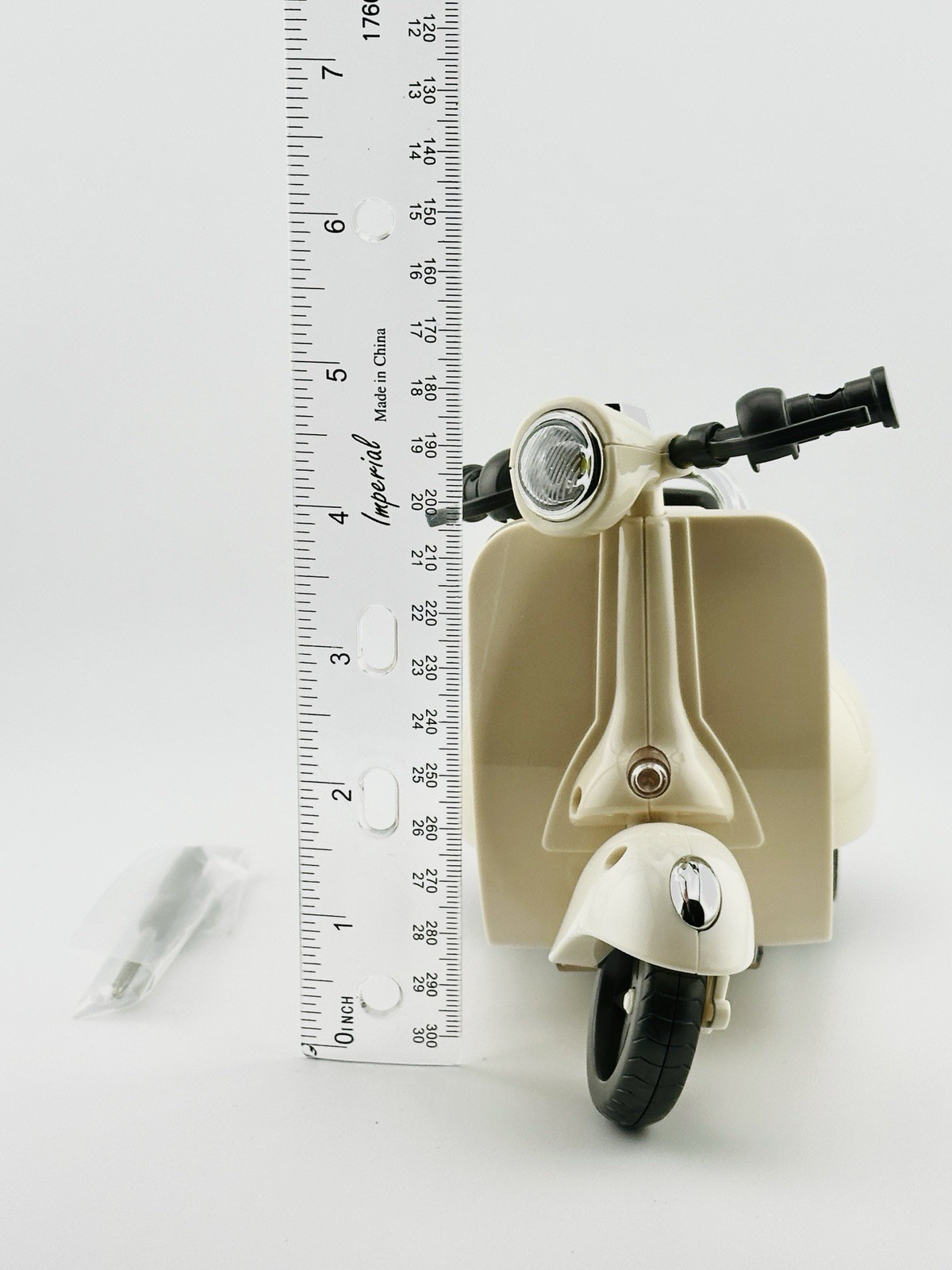 Battery-Powered Toy Scooter (Switch On/Off) – 3 AA Batteries/ Doll Not Included