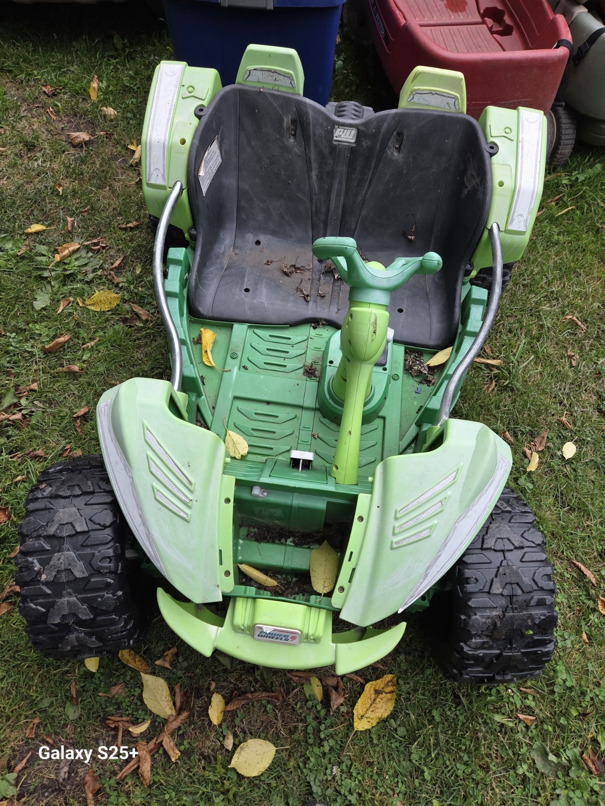Power Wheels Replacement Front Body Foot Area Green